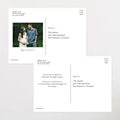 "scandi boho" - Baby Shower Invitations in Terracotta by Itsy Belle Studio - Back of Card Options