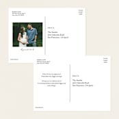 "Modern new kid on the block" - Baby Shower Invitations in Sky by Alethea and Ruth - Back of Card Options