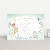 "Disney's Bambi Forest" - Baby Shower Invitations in Forest by frau brandt - Front