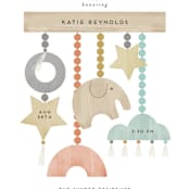 "boho baby mobile" - Baby Shower Invitations in Sunflower by Faith Dorn - Detail