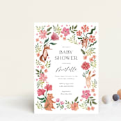 "Love is in the Air" - Baby Shower Invitations in Rose by Vivian Yiwing - Front