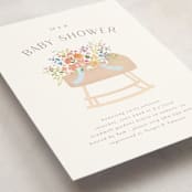 "Baby Basket" - Baby Shower Invitations in Summer by Itsy Belle Studio - Detail