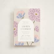 "Spring Blooms" - Baby Shower Invitations in Petal by Brandy Folse - Front