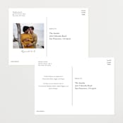 "Americana" - Baby Shower Invitations in Sea by leslie hamer - Back of Card Options