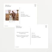 "ribbon bow drawing" - Baby Shower Invitations in Dusty Blue by Cass Loh - Back of Card Options