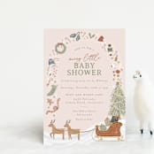 "My Favorite Things" - Baby Shower Invitations in Gumdrop by Joanna Griffin - Front