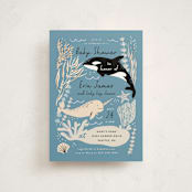 "Under the Sea Creatures" - Baby Shower Invitations in Ocean by Alethea and Ruth - Front