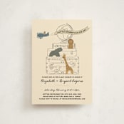 "Little Explorer" - Baby Shower Invitations in Butter by Jenna Holcomb - Front