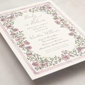 "Baby in Bloom." - Baby Shower Invitations in Heather by Jenna Holcomb - Detail