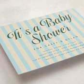 "Soda Shoppe" - Baby Shower Invitations in Cream Soda by Morgan Kendall - Detail