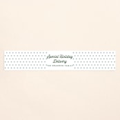 "You Made the List" - Holiday Belly Bands in Evergreen by Amy Payne - Front