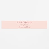 "Due With Two" - Baby Shower Belly Bands in Carnation by Erica Krystek - Front