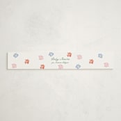 "Dilleto" - Baby Shower Belly Bands in Garden by Pati Cascino - Front