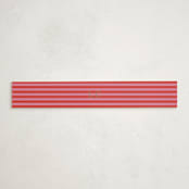 "Striped Baby Buggy" - Baby Shower Belly Bands in Rose by mo kelley - Front