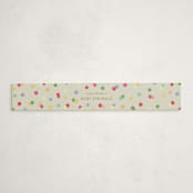 "Colorful Baby Sprinkle" - Baby Shower Belly Bands in Color Pop by Stephanie Heinrich Godbout - Front
