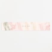 "Abstracted Arch" - Baby Shower Belly Bands in Spring by Carolyn MacLaren - Front