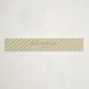 "Botanical maximalism" - Baby Shower Belly Bands in Poppy by Creo Study - Front