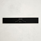 "Tied with Love" - Baby Shower Belly Bands in Linen by Joyce Pinheiro - Front