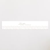 "gilded shower" - Baby Shower Belly Bands in Rose by Phrosné Barwood - Front