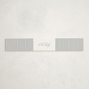 "Swan Shower" - Baby Shower Belly Bands in Charcoal by Megan Davis - Front