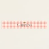 "Autumn Pumpkin" - Baby Shower Belly Bands in Peach by Karidy Walker - Front