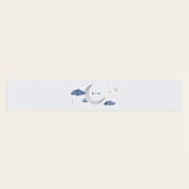 "Moon and Back Cloudy Sky" - Baby Shower Belly Bands in Caribbean by Alethea and Ruth - Front