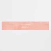 "Blooming Brunch" - Baby Shower Belly Bands in Rose by Ashley DeMeyere - Front