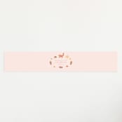 "Baby shower in the forest" - Baby Shower Belly Bands in Salmon by Sabrin Deirani - Front