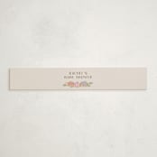 "pastel pampkins" - Baby Shower Belly Bands in Pudding by Cass Loh - Front