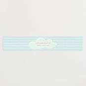 "Disney's Baby Dumbo" - Baby Shower Belly Bands in Baby Blue by Kanika Mathur - Front