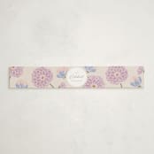 "Spring Blooms" - Baby Shower Belly Bands in Petal by Brandy Folse - Front