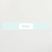 "Penguins" - Baby Shower Belly Bands in Ice by Teju Reval - Front