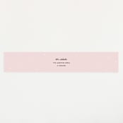 "Little Sibling" - Baby Shower Belly Bands in Cotton Candy by Lea Delaveris - Front