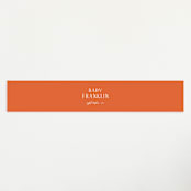 "Fabled Storybook" - Baby Shower Belly Bands in Auburn by Paper Raven Co. - Front