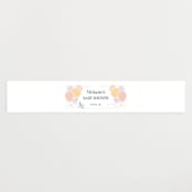 "Patio Party" - Baby Shower Belly Bands in Watermelon by Paper Sun Studio - Front