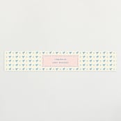 "China Tea Set" - Baby Shower Belly Bands in Blush by Ani Somi - Front
