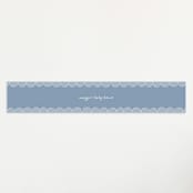 "Florence" - Baby Shower Belly Bands in Sky by Kelly Watkins - Front