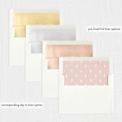 "Elegant Cross" - Baptism and Christening Invitations in Rose by Chasity Smith - Envelope Liner Options