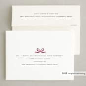 "Our Blessed Gift" - Holiday Birth Announcement Cards in Vanilla by Nicoletta Savod - FREE Recipient Addressing