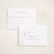 "Awaits" - Holiday Birth Announcement Cards in Forest by Blustery August - FREE Recipient Addressing