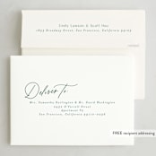 "Extra Cheer Here" - Holiday Birth Announcement Cards in Fir by Everett Paper Goods - FREE Recipient Addressing