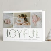 "Winter Morning" - Holiday Birth Announcement Cards in Festival by Erin L. Wilson - Folded Card