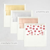 "Christmas special" - Holiday Birth Announcement Cards in Berry by Maja Cunningham - Envelope Liner Options