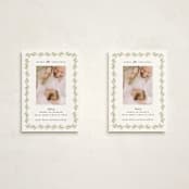 "Little Christmas" - Holiday Birth Announcement Cards in Mistletoe by Julie Murray - Photo Orientation Options