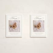 "Christmas Blessing" - Holiday Birth Announcement Cards in Sky by Nicoletta Savod - Photo Orientation Options