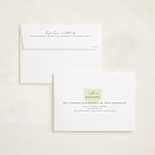 "oh so very blessed!" - Holiday Birth Announcement Cards in Fir by Sejal Banker - FREE Recipient Addressing