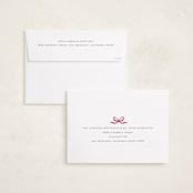 "Our Blessed Gift" - Holiday Birth Announcement Cards in Vanilla by Nicoletta Savod - FREE Recipient Addressing