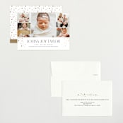 "Star Slideshow" - Birth Announcements in Pearl by Alethea and Ruth - Assembled