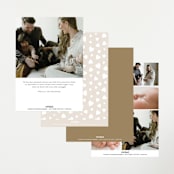 "our little sweetheart" - Birth Announcements in Fawn by Jen Tips - Back of Card Options