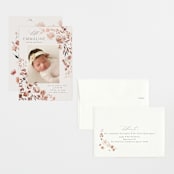 "Grace" - Birth Announcements in Rose by Nicoletta Savod - Assembled